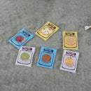 100Pcs Bottle Style Cookies Biscuits Bags Self-Adhesive Wedding Cellophane
