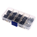 340PCS Universal Screws Box Set for 1/10 HSP Remote Control RC Car