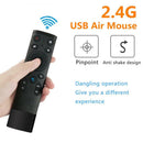 2.4Ghz USB 16 keys Air Fly Mouse Keyboard Remote Control For Android TV Laptop