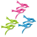 2Pcs Plastic Sun Lounger Beach Towel Wind Large Clips Sunbed Pegs Fun Poo D S4A5