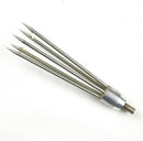 5-Prong Fishing Fish Stainless stee Eel Salmon Barbed  Spear Gig With  Long Nut