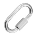 304 Stainless Steel Quick Link Lock Ring Hook Chain Fastener Hook Carabiner