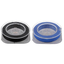 2pcs Fishing Rod Guides Fixing Line Eye Rings Wrapping Thread Black,Blue