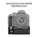 Vertical Battery Grip Holder for Nikon D5300 D3300 D3200 D3100 Dslr Camera