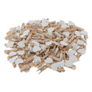 100 Pack Heart Shaped Mini Clothespins for Hanging Photos for Bridal Shower