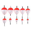 10pcs EPS Fishing  Sea Fish Float Set 2g-50g with Sticks Pesca Tackle