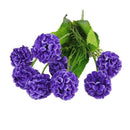 1 x Artificial Simulation Hydrangea Flower Plant with 9 Flower Balls for Bo