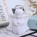 Velvet Jewelry Box Lovely Angel Necklace Display Gift Container Engagement S Ew