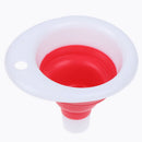 Foldable Silicone Collapsible Style Funnel Hopper Kitchen Cooking Accessor Hn
