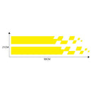 1 Pair Car Hood Cover Decorative Stickers Universal Auto Styling Decals Film