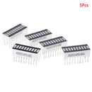 5 Pcs 10 Segment Color LED Bargraph Graph Indicator DIP Blue Green Yellow  Tw Bj