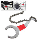 3 In 1 Bike Chain Whip Cassette Bracket Freewheel Wrench Repair Remover Tool