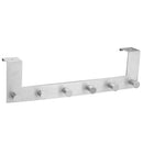 Hanger Kitchen Bar Clothes Hat Rack Hook Stainless Steel Bathroom Door Back