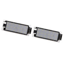 2 Pieces Replacement 6000K White 18LED License Plate Light Lamps For   Clio