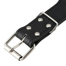 Sharp Spiked Studded PU Leather Collar for Large Dog Pet Pitbull Mastiff Du