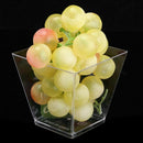 40pcs Square Mousse Cake Dessert Cups 7.39oz Plastic Sample Drink Jelly Tum B4J3