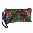 New Women Wallet Embroider Purse Clutch Mobile Phone Bag Coin Bag-butterfly