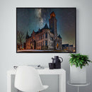 Full Round Drill Rhinestone Picture DIY Wonderful Castle Diamond Painting