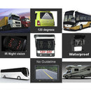 18 IR LED Night Vision Truck Bus Car Rear View Reverse Backup Parking Camera LJ-