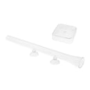 2x High Quality Aquarium Clear Shrimp Feeding 300mm Tube and Square Food Dish