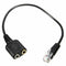 RJ11 to 3.5mm Female Headset/Headphone Adapter Cable Stereo Converter Hot