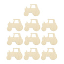 Unfinished Wood Cutout - 20 Pack Truck Shaped Wood Pieces for Wooden Craft DIY