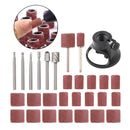 29Pcs Sanding Drum Kit For Dremel Accessories Rotary Tool Nail Drill Bits