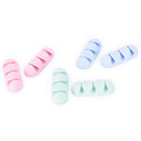 2PCS/Set Multifunction Earphone Cord Winder Cable Organizer Clips Pink Z