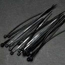 100 nylon collars 2.5 x 200 mm black N2C2