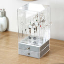 New Acrylic Jewelry Organizer Box for Necklace Display Storage Case Earring