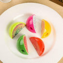 2PCS Novelty Fruit Plastic Pencil Sharpener Pencil Cutter School Supplies A G2W4