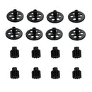 16x Motor Gears Pinion For Xs809 Xs809hc Xs809hw Rc Drone, Black