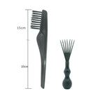 2Pcs Mini Home Salon Use Hair Brush Cleaning Tool Cleaner Rake Comb Kit,Good
