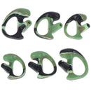 3pair Replacement Soft Silicone Ear Buds Earmold for Walkie Talkie Air Acoustic