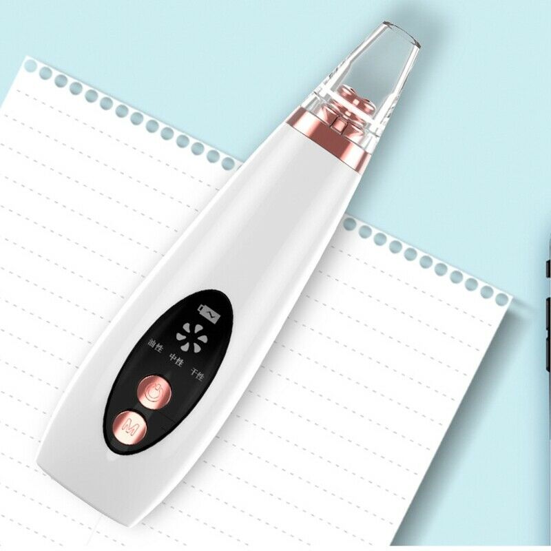 6 in 1 Electric Facial Pore Blackhead Vacuum Suction Remove Machine Acne Ex C2U1