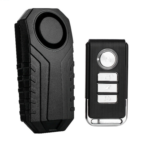 Anti-Theft Security Bike Wireless Remote Control Vibration Sensor Alarm