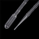 100PCS 3ML Transparent Pipettes Disposable Safe Dropper  Graduated Pipettes BX