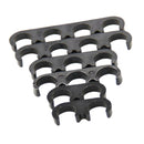 Black Car Spark Plug Wire Cable Divider 7mm 8mm 9mm
