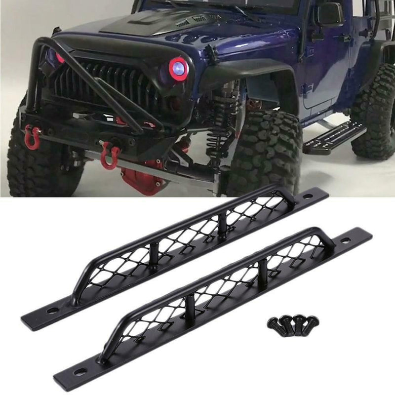 2pcs Metal Grid Side Steps Running Boards for RC4WD D90 RC Crawler Parts