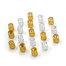 100Pcs Hair Braid Dread Dreadlock Beads Adjustable Cuff Clip 8mm Clip Metal
