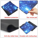 Large Blue Starry Sky Galaxy Anti-slip  Rubber Gaming Mouse Pad Keyboard Mat