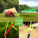 20M Reflective Guyline Tent Rope Guy Line Camping Cord Paracord Glow in the Dark