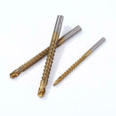 6pcs High Speed Steel Twist Drill Bits Woodworking Tool Ground Metal Reamer