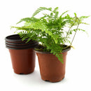 10X Mini Plastic Round Flower Pot Terracotta Nursery Planter Home Garden Decor L