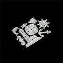 Ocean Rudder Design Metal Cutting Die For DIY Scrapbooking Album Paper Cards&d