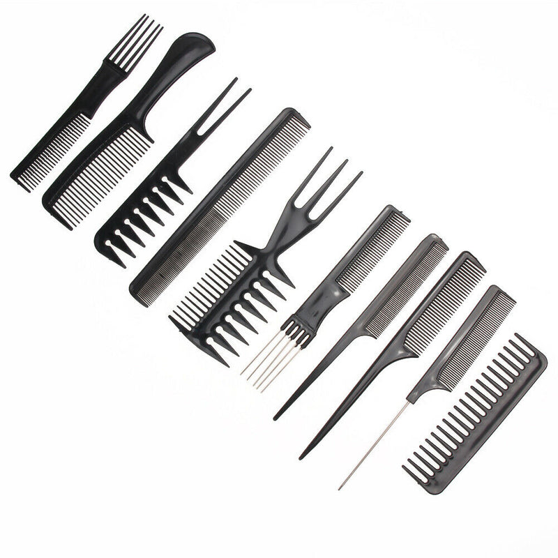 10pcs  Comb Make Up Comb Professional Hair Combs Anti-static Hairbrush