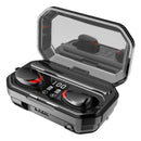 Wireless Bluetooth Earphones Headphones Earbuds Sport Gym for Phone