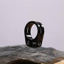 1pc MTB Cycling Seat Tube Clip Bike Release Seatpost Clamp (28.6mm Black) A