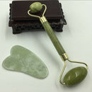 Hot Green Nature Healthy Body Head Neck Foot Jade Roller Facial Massager UK