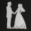 Metal Bride Groom Wedding Cutting Dies Stencils For DIY Scrapbooking hv2n